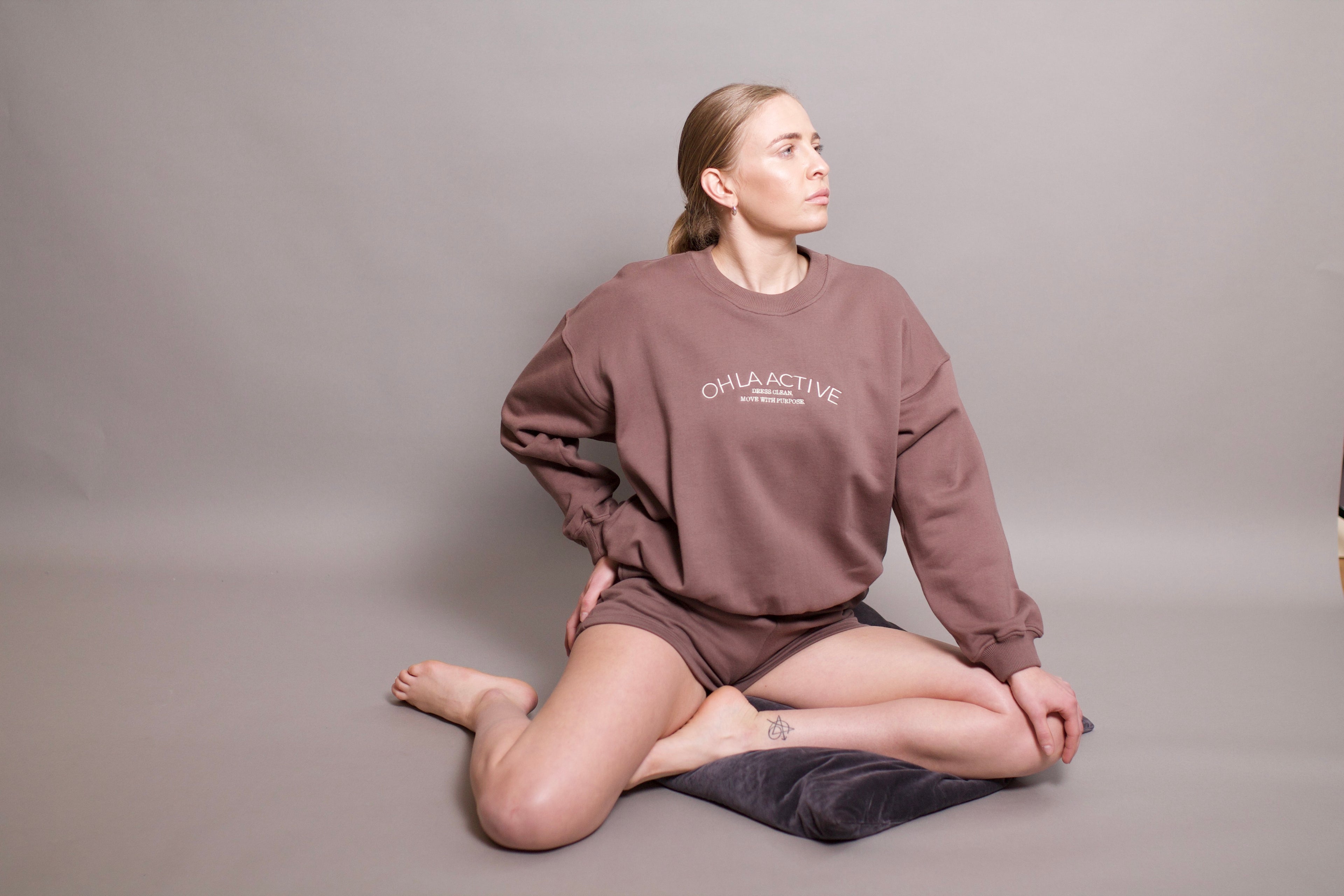 The Deep Taupe Slow Morning Set