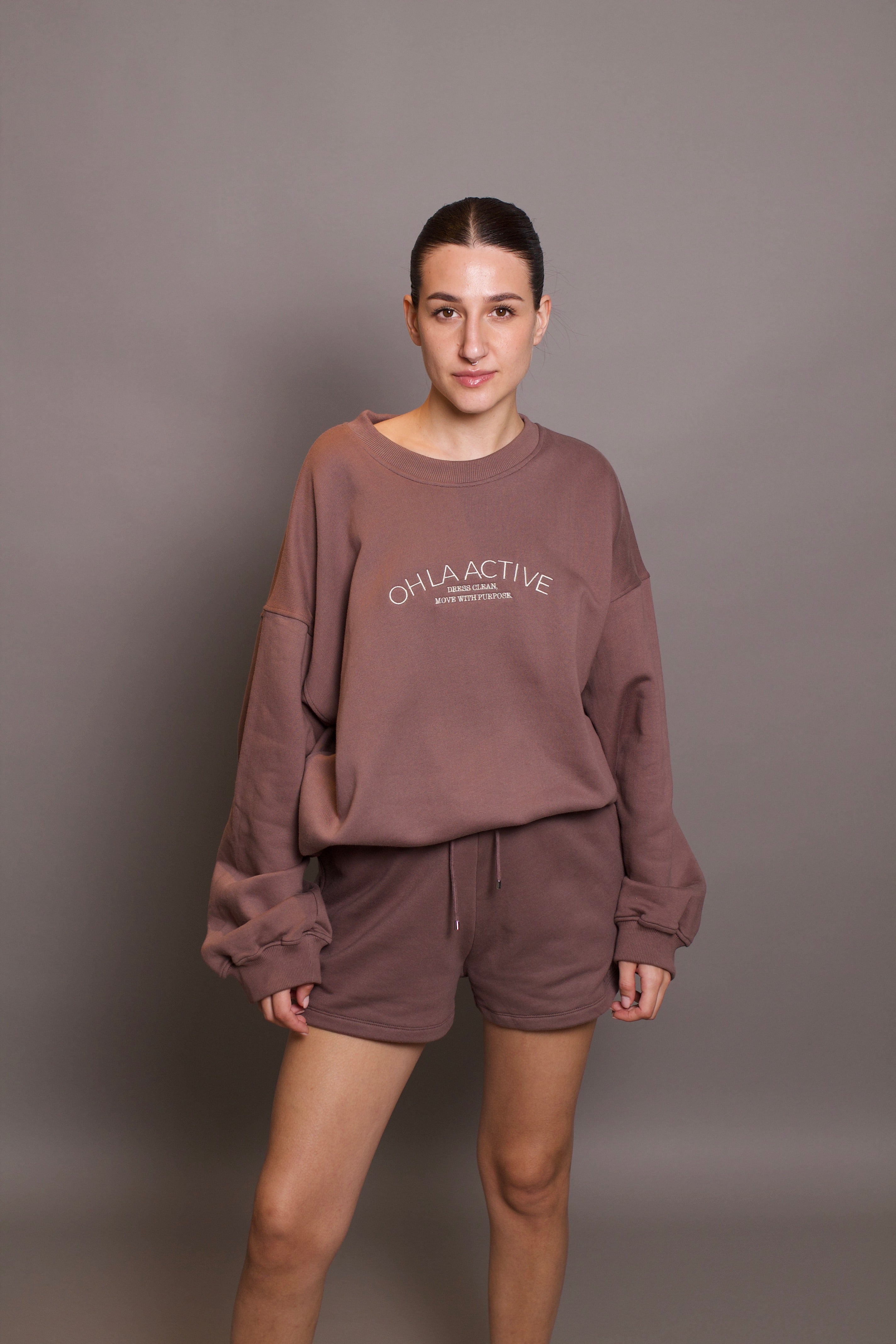 The Deep Taupe Slow Morning Set