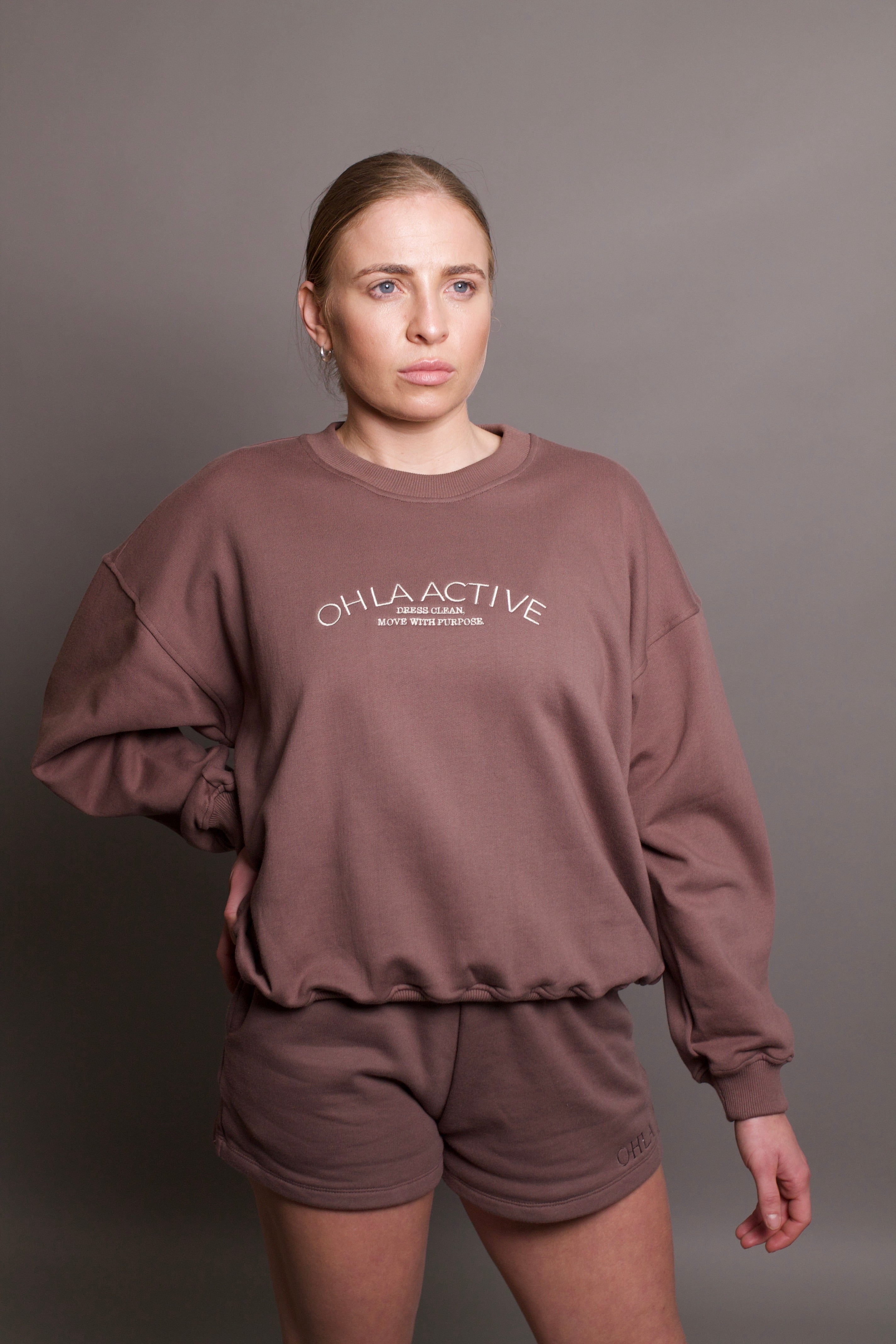 Punta Sweatshorts 100% Organic Cotton Fleece