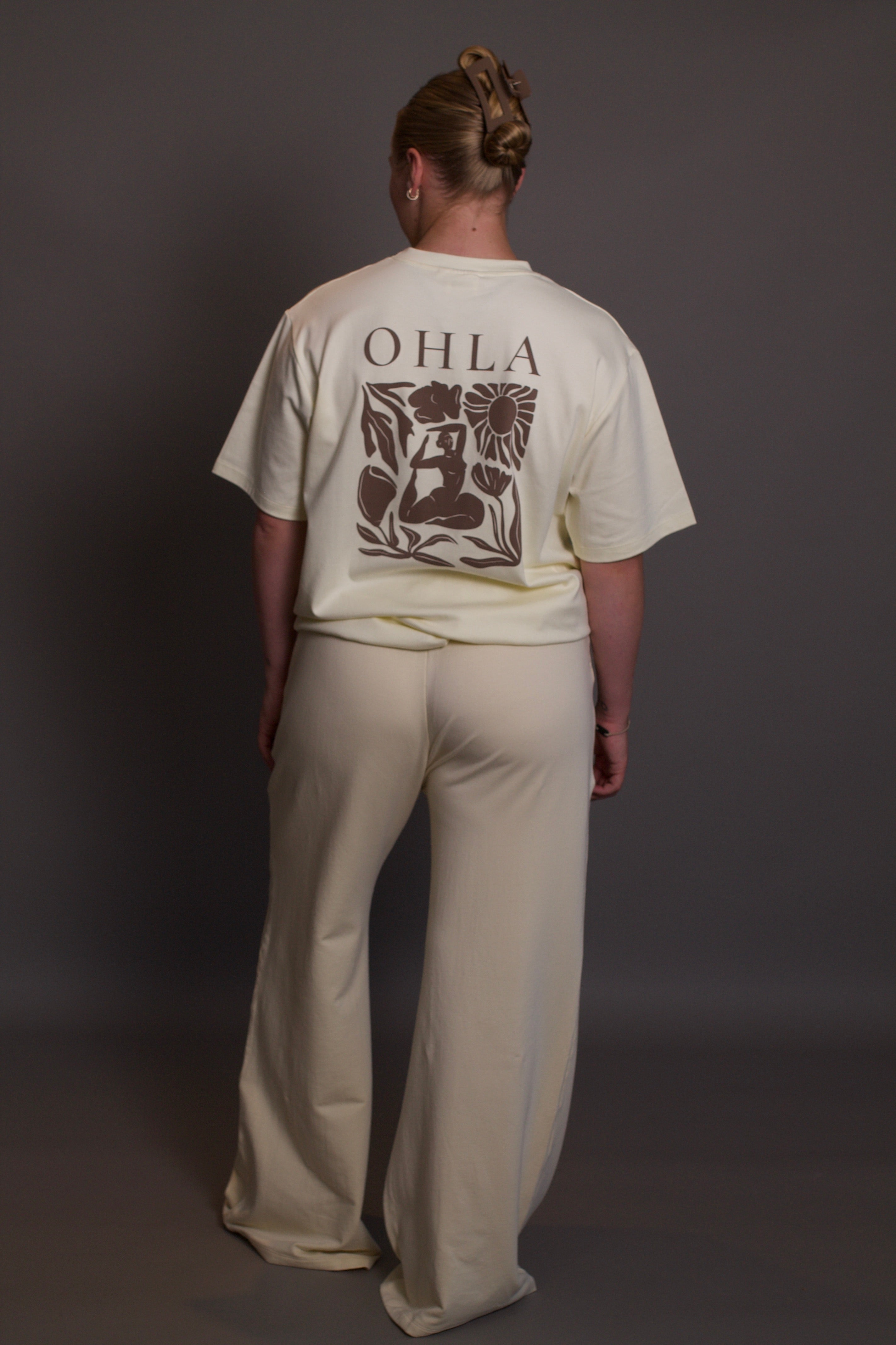 Quilla Sweatpants - Bamboo Cotton Fleece - Buttery Yellow