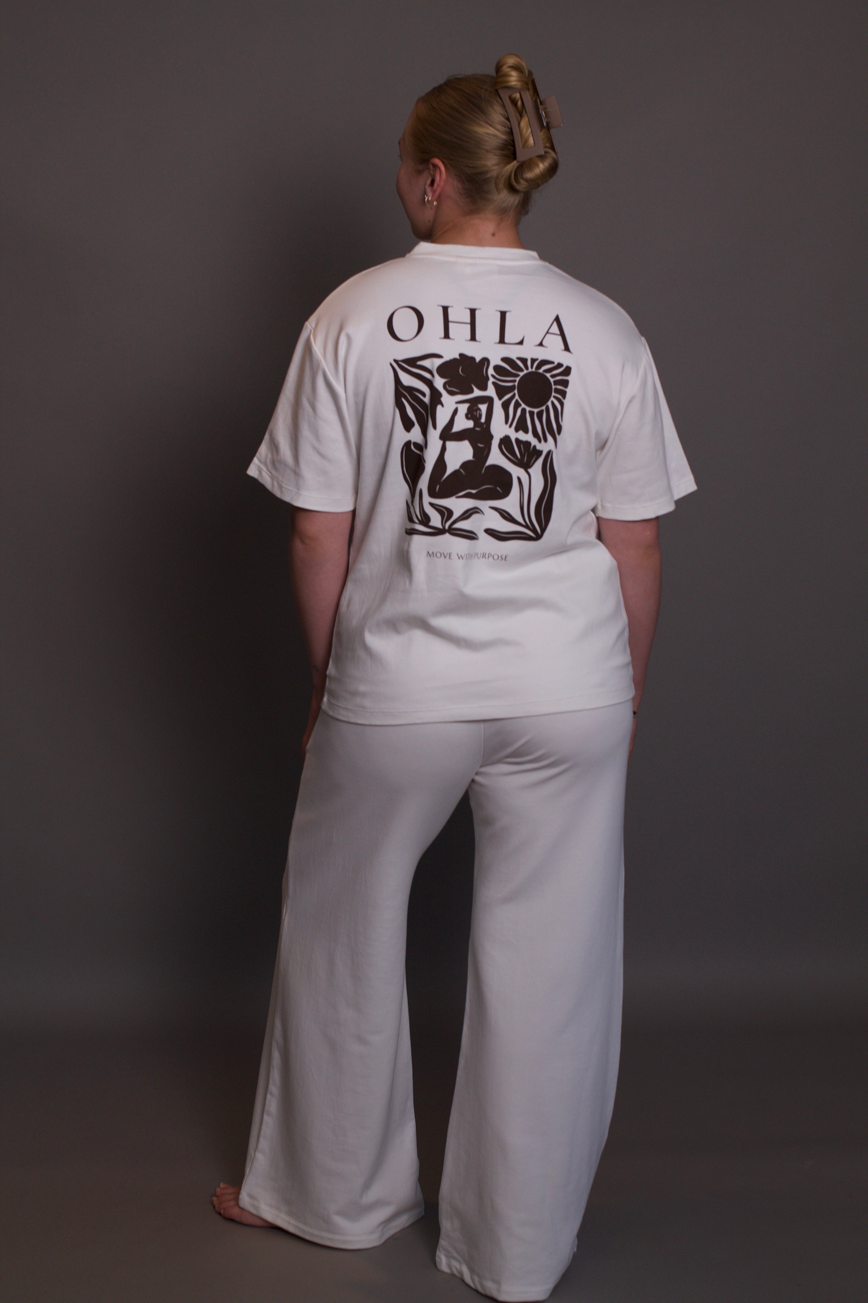 The OHLA Botanical Tee - White