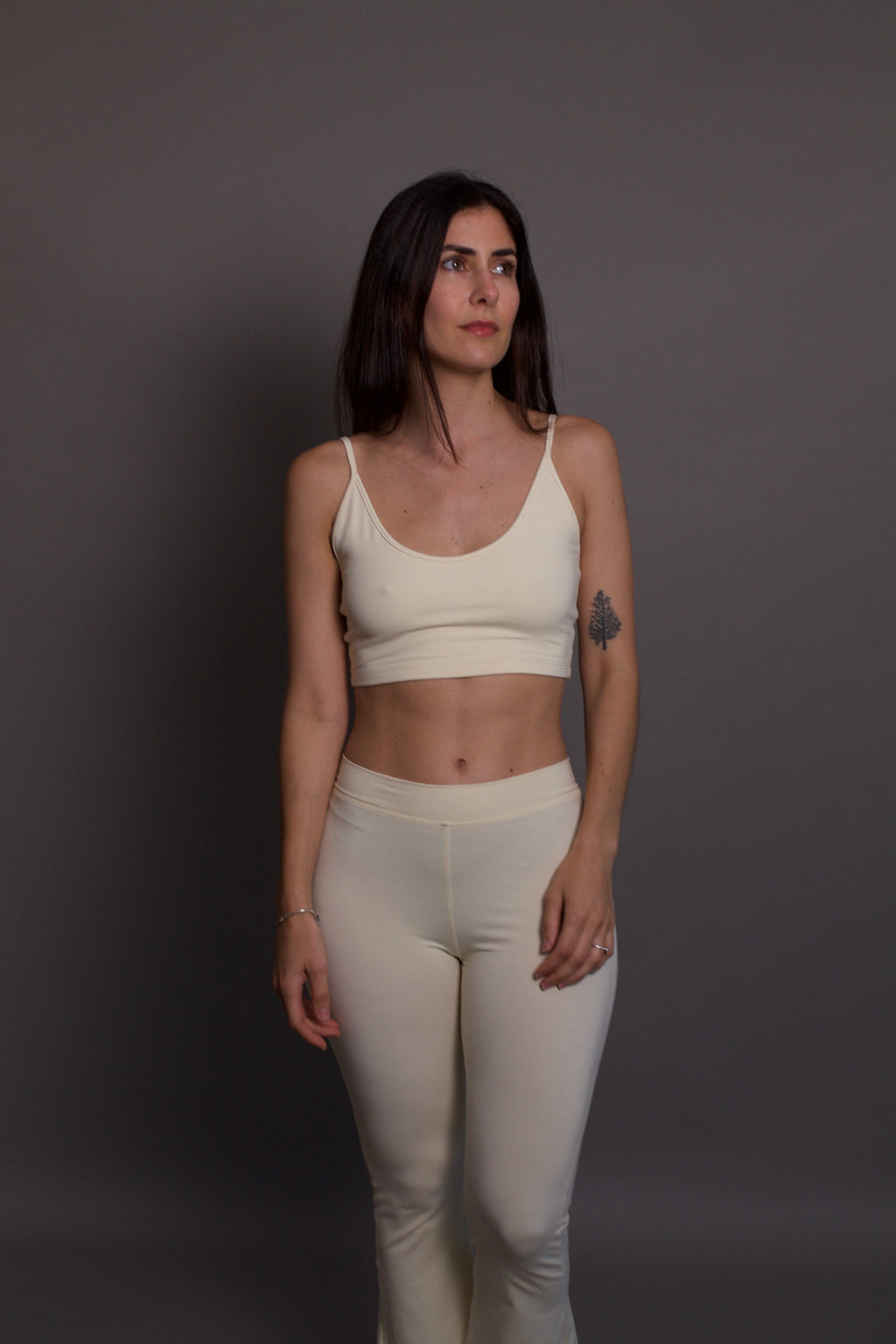 Lobos Flares - Organic Bamboo Viscose - Buttery Yellow