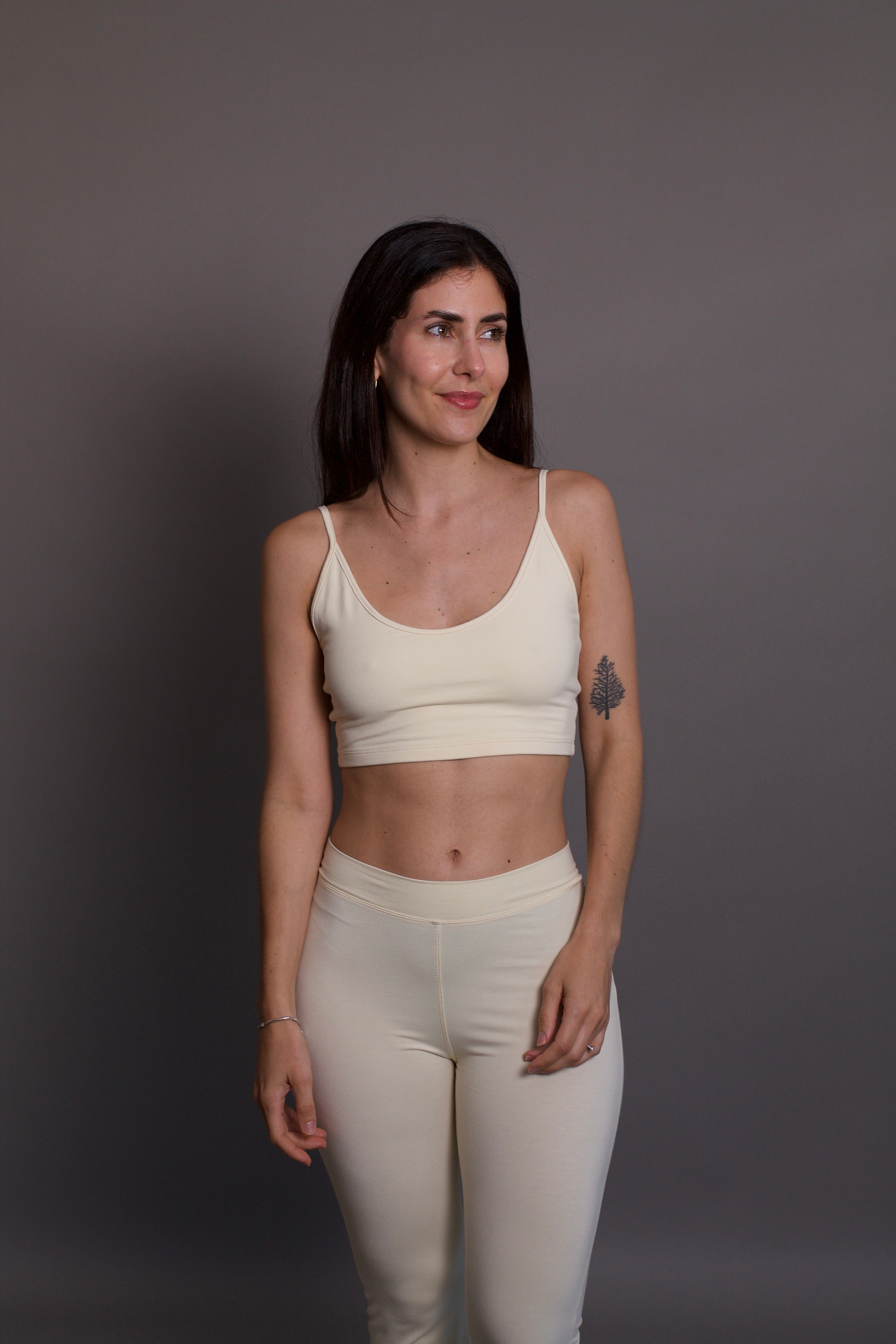 Lobos Flares - Organic Bamboo Viscose - Buttery Yellow