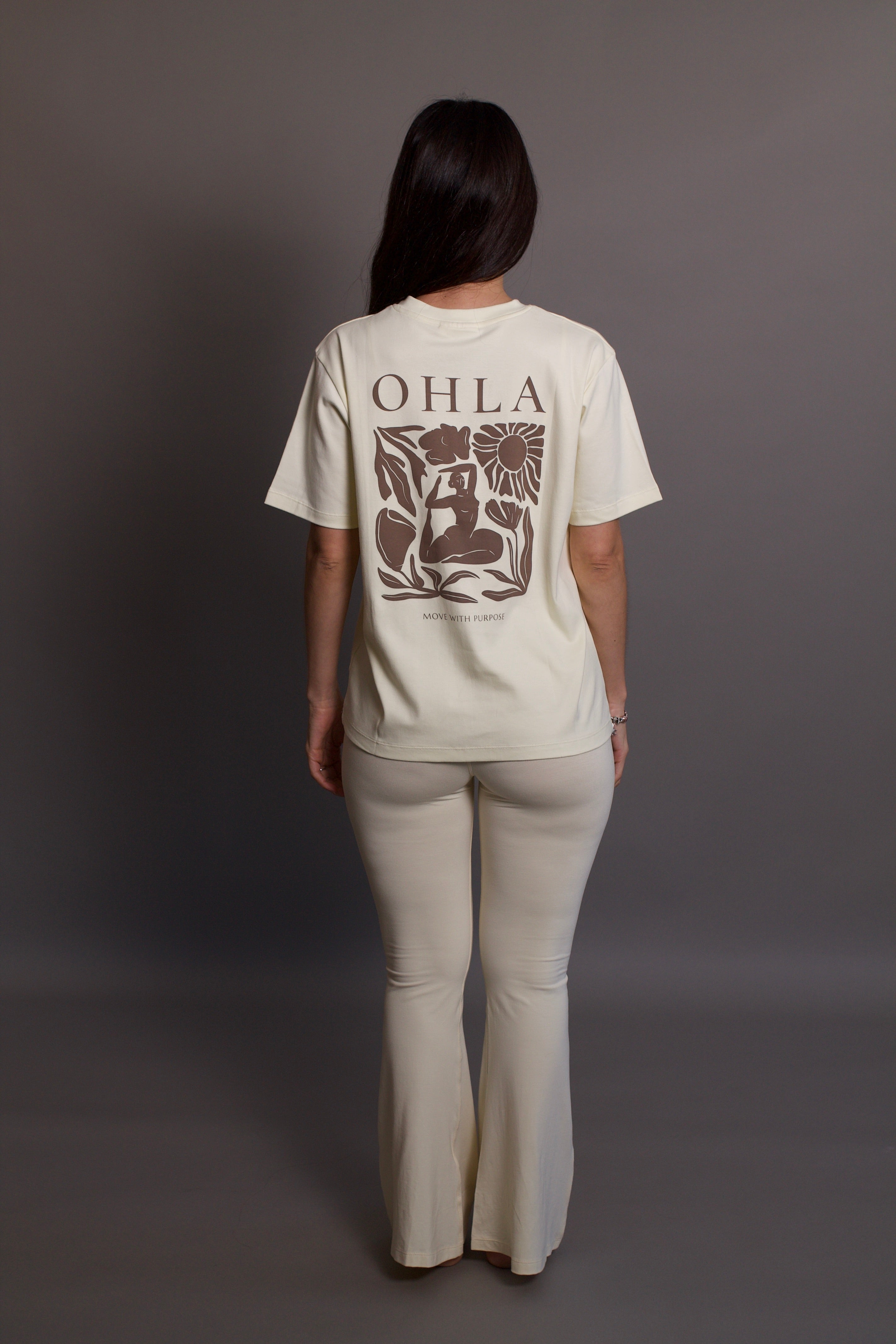 Lobos Flares - Organic Bamboo Viscose - Buttery Yellow