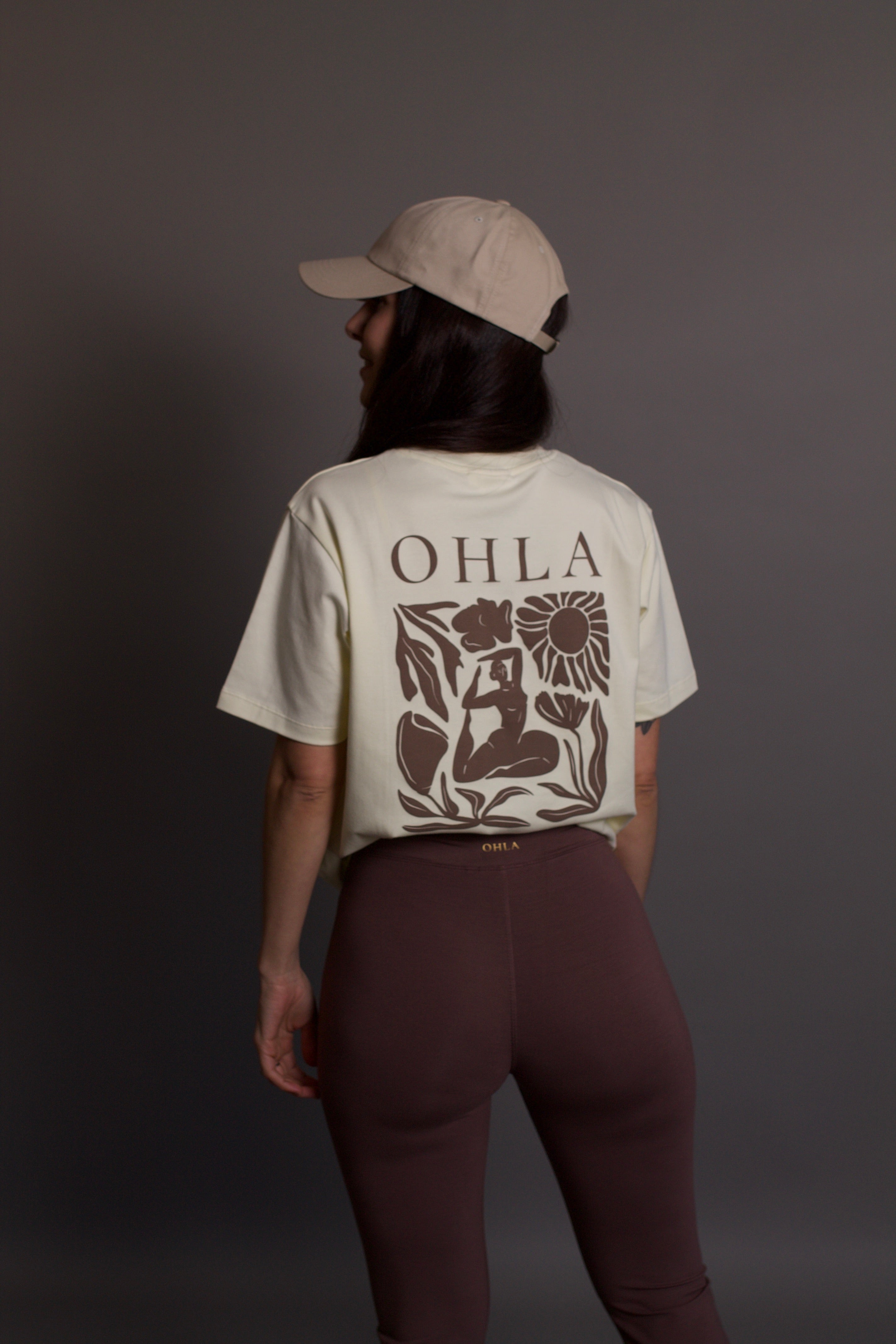 Lobos Flares - Organic Bamboo Viscose - Deep Taupe