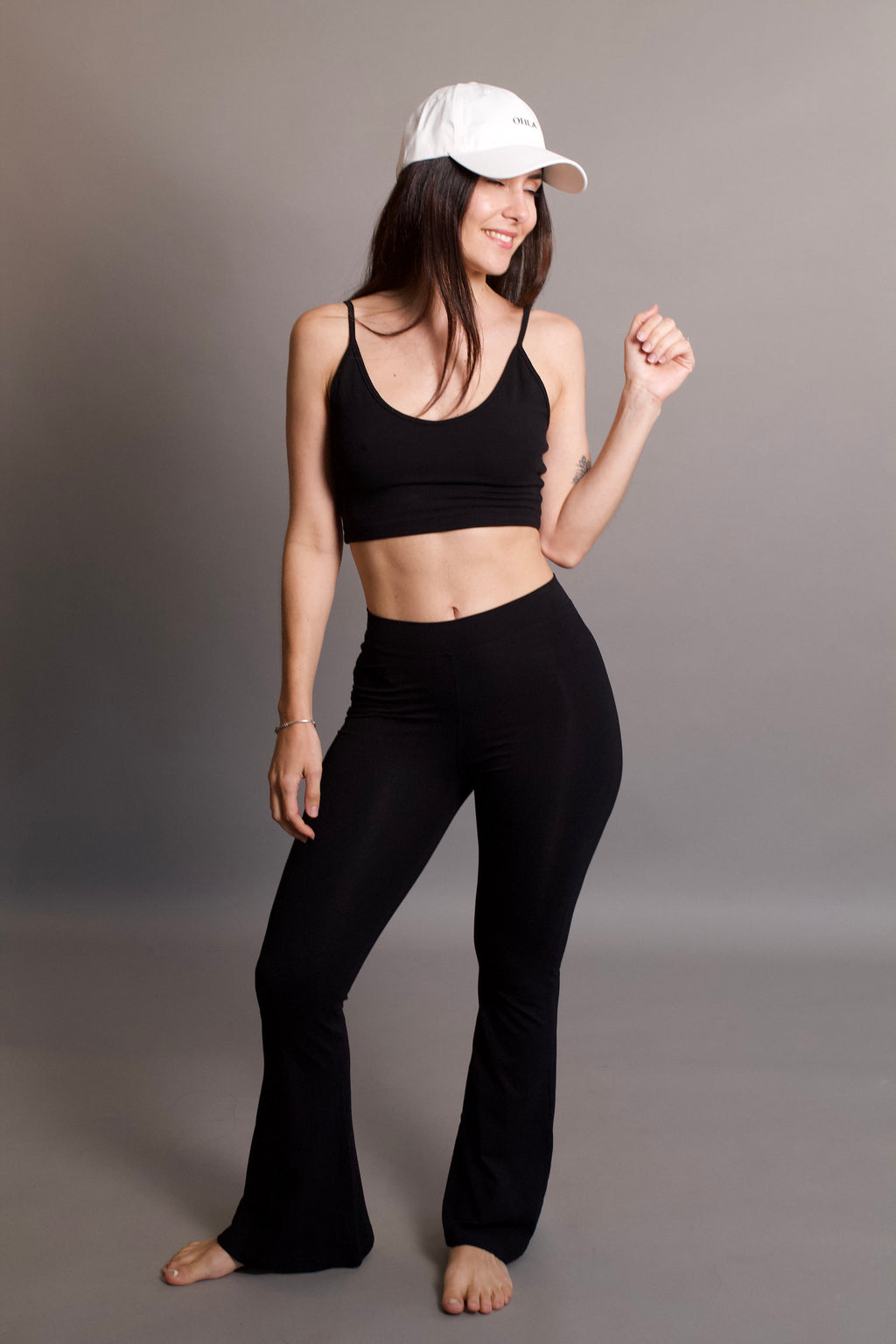 Lobos Flares - Organic Bamboo Viscose - Black