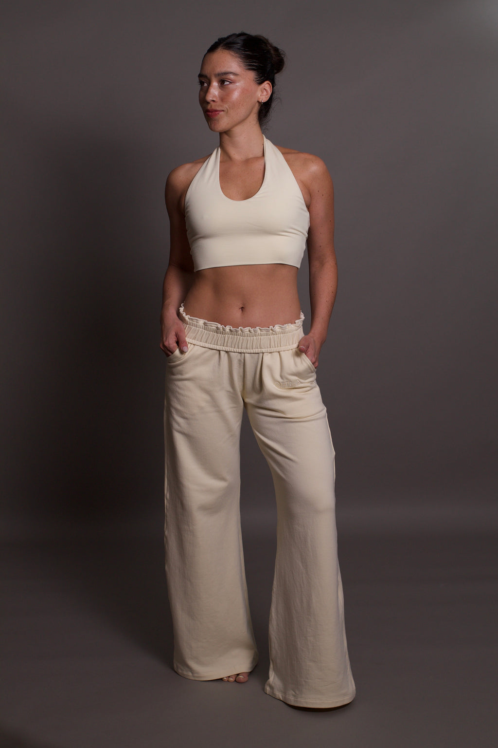 Quilla Sweatpants - Bamboo Cotton Fleece - Buttery Yellow