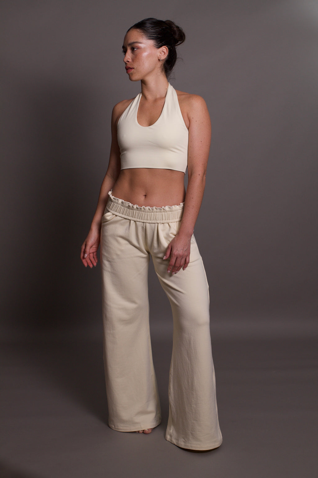 Quilla Sweatpants - Bamboo Cotton Fleece - Buttery Yellow